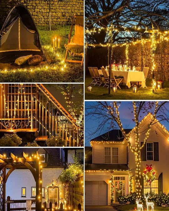 Guirlande Lumineuse Solaire Étanche pour Extérieur 5