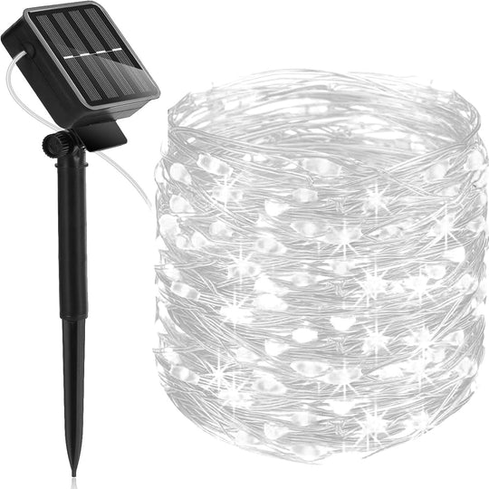 Guirlande Lumineuse Solaire Étanche pour Extérieur 6