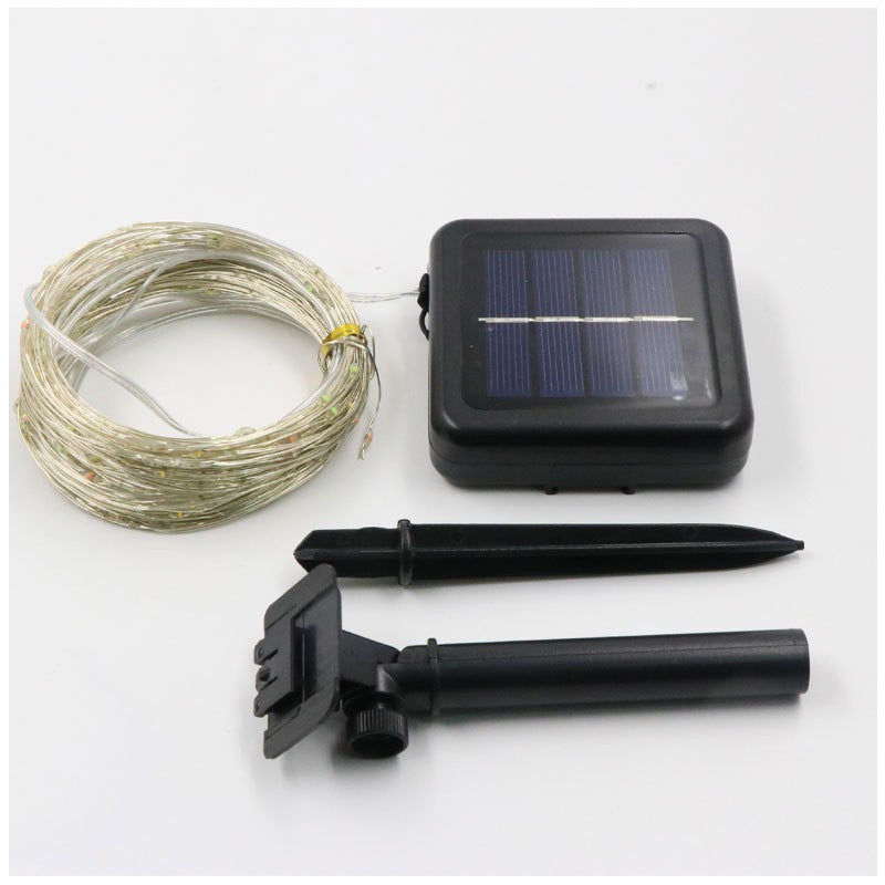Guirlande Lumineuse Solaire Étanche pour Extérieur 7