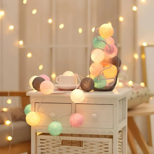 Guirlande Lumineuse à Boules pour Décoration Intérieure 2