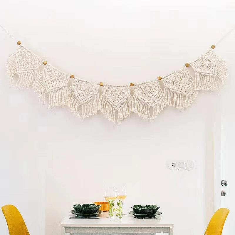 Guirlande Murale Macramé Décorative pour Intérieur 0