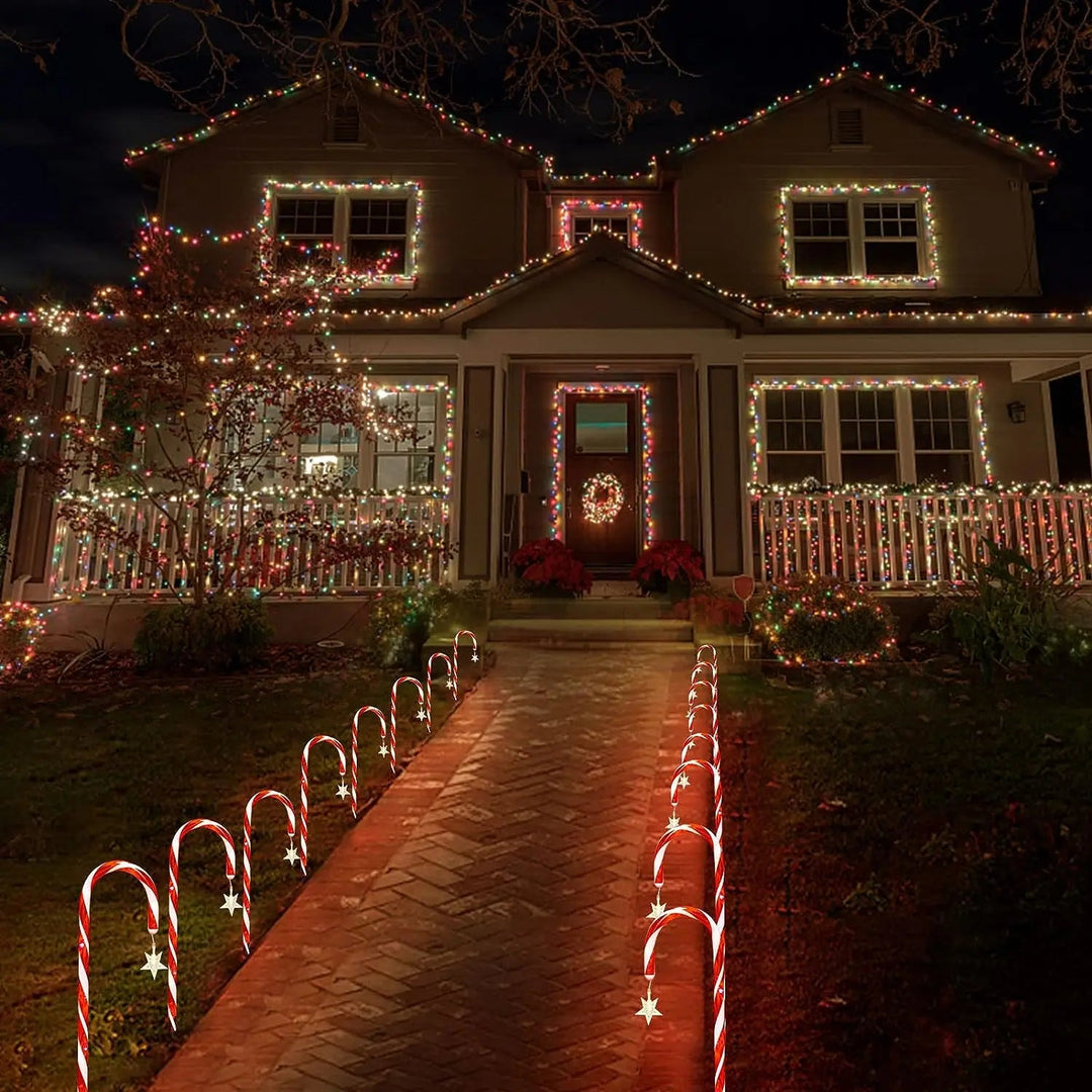 Guirlandes Lumineuses Extérieures en Cristal pour Décoration de Noël 1