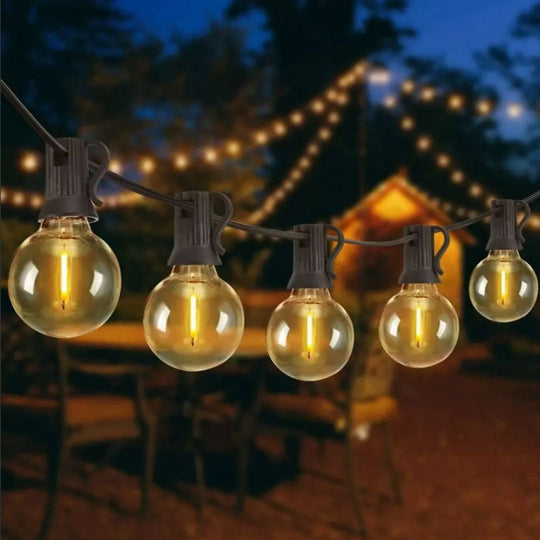 Guirlandes Lumineuses Solaires Extérieures 3