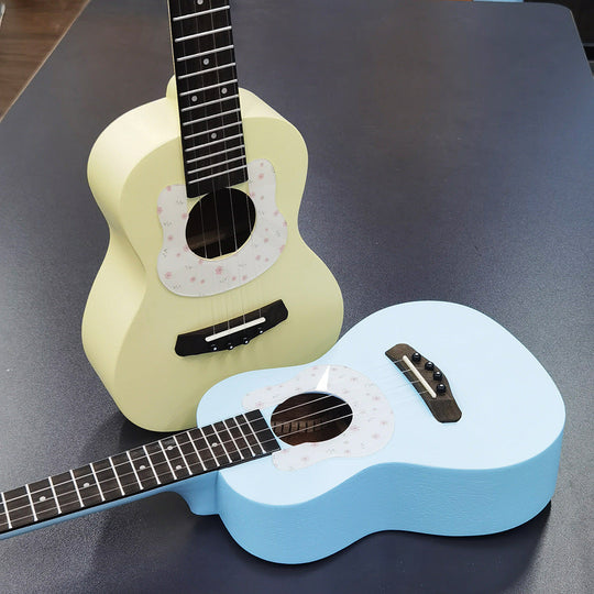 Guitare acoustique mini pour enfants design floral 1