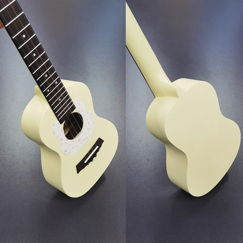 Guitare acoustique mini pour enfants design floral 2