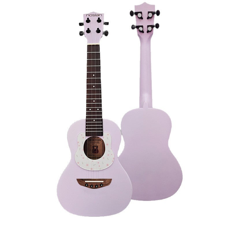 Guitare acoustique mini pour enfants design floral 3