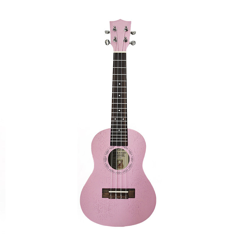 Guitare acoustique mini pour enfants design floral 7
