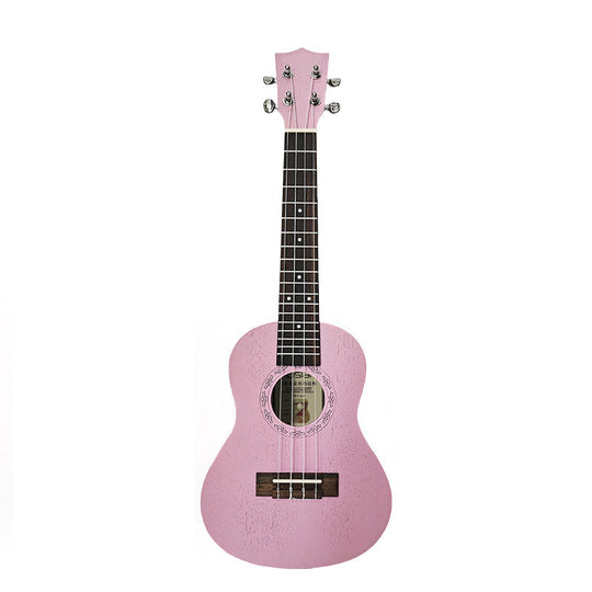 Guitare acoustique mini pour enfants design floral 7