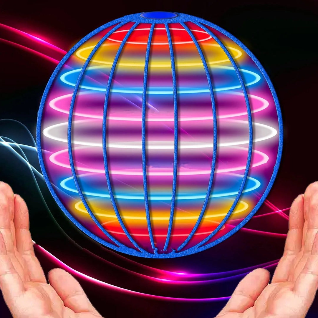 Gyroscope Volant 360° avec Effets de Lumière LED 1