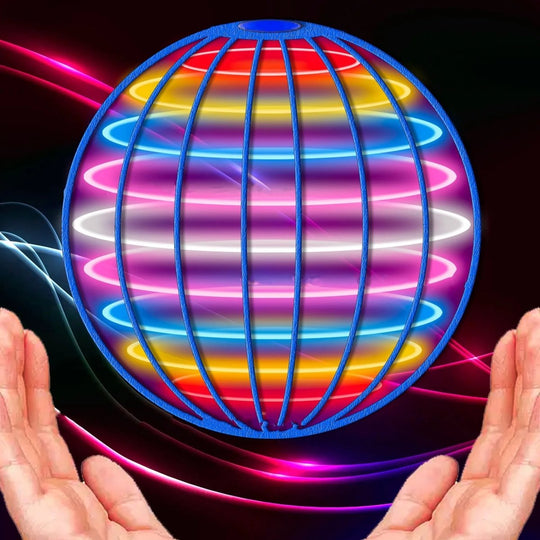 Gyroscope Volant 360° avec Effets de Lumière LED 1