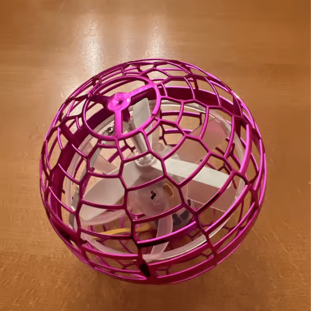 Gyroscope Volant 360° avec Effets de Lumière LED 6
