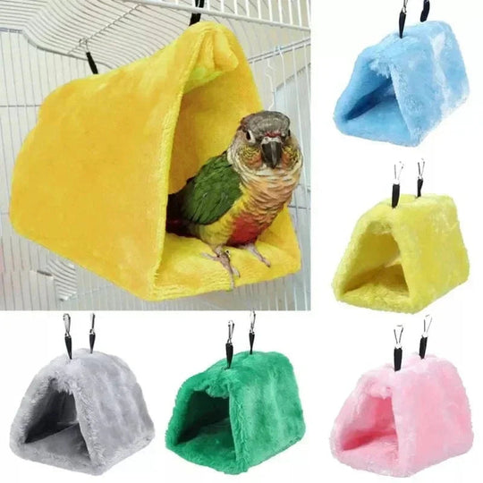Hamac Suspendu pour Oiseaux Confortable avec Crochets 2