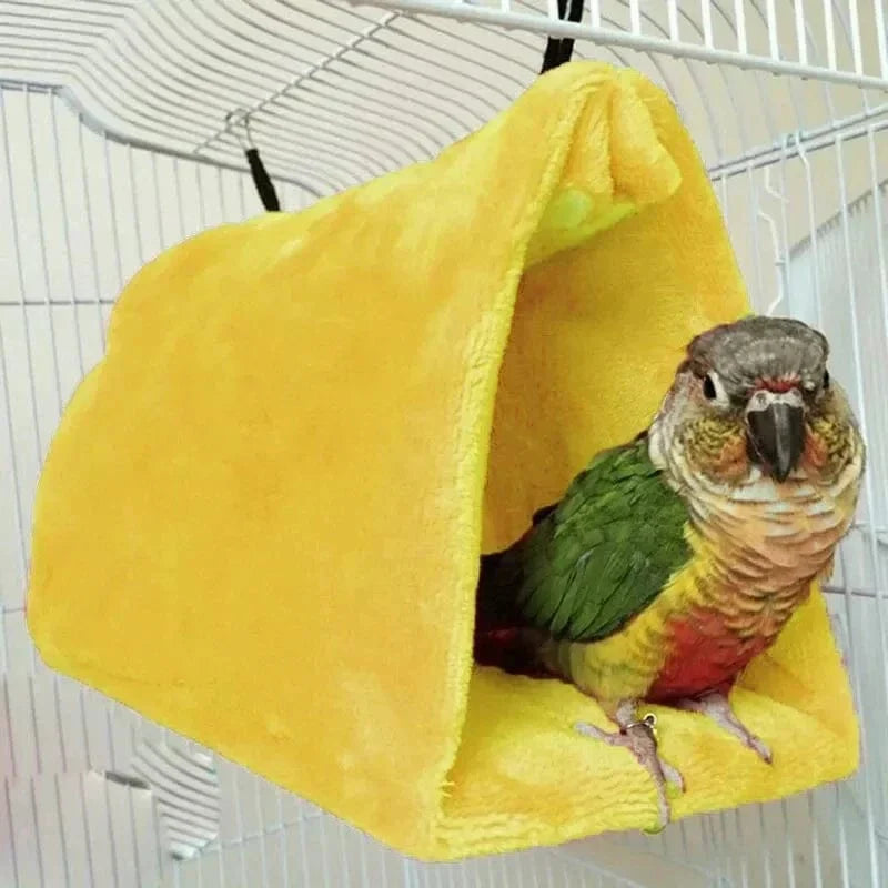 Hamac Suspendu pour Oiseaux Confortable avec Crochets 3