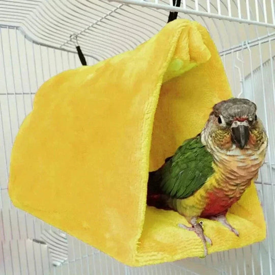 Hamac Suspendu pour Oiseaux Confortable avec Crochets 3