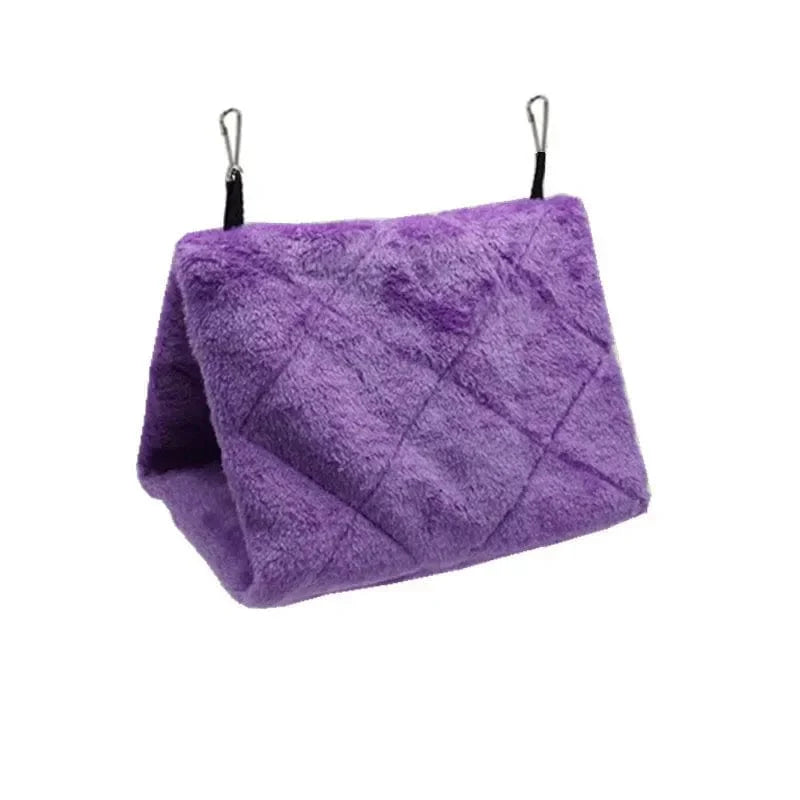 Hamac Suspendu pour Oiseaux Confortable avec Crochets 8