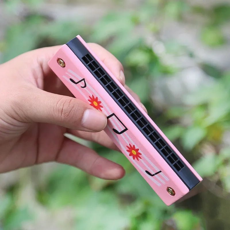 Harmonica en bois pour enfants 1