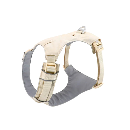 Harnais Chien Anti Traction avec Laisse Multifonctionnelle pour Promenades Confortables 0