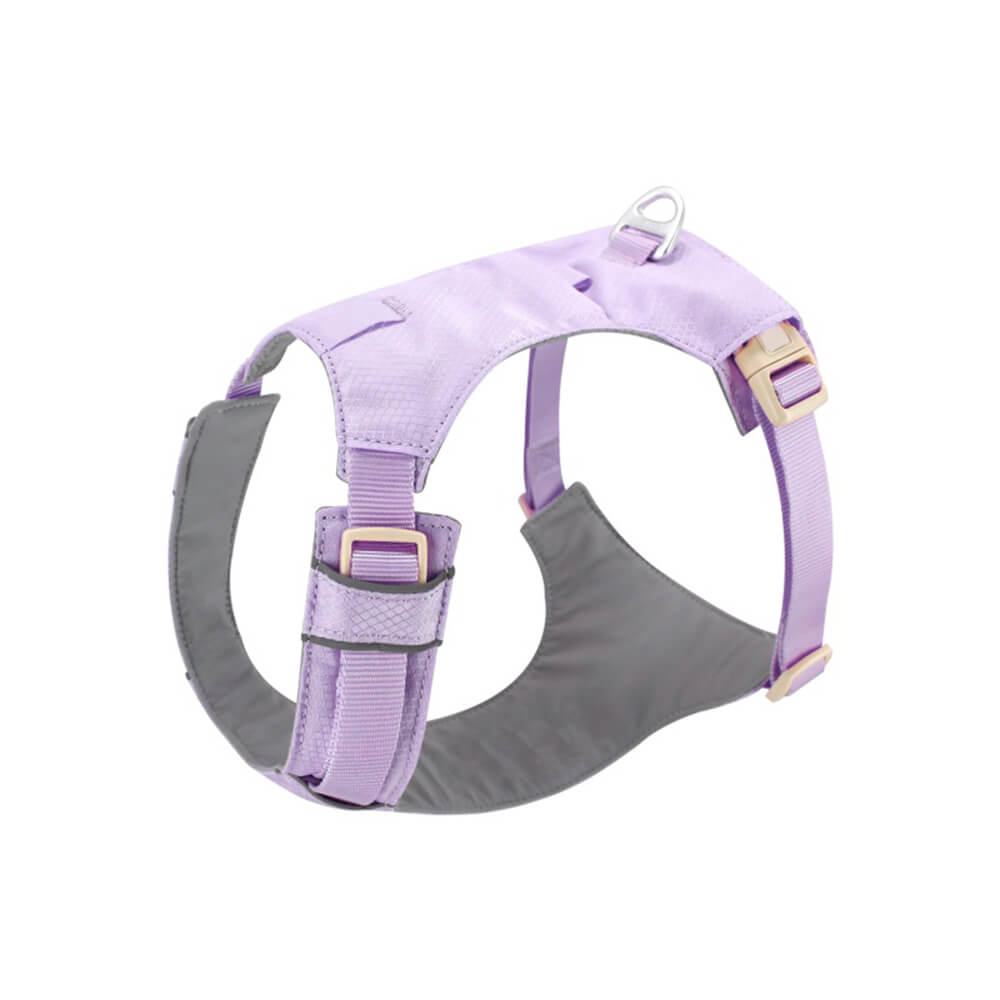Harnais Chien Anti Traction avec Laisse Multifonctionnelle pour Promenades Confortables 13