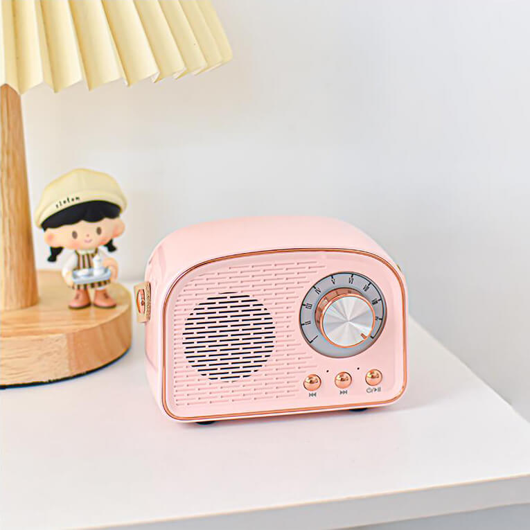 Haut-parleur Bluetooth Rétro avec Design Vintage 1