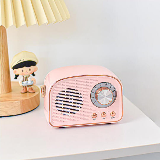 Haut-parleur Bluetooth Rétro avec Design Vintage 1