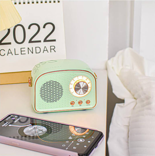 Haut-parleur Bluetooth Rétro avec Design Vintage 3
