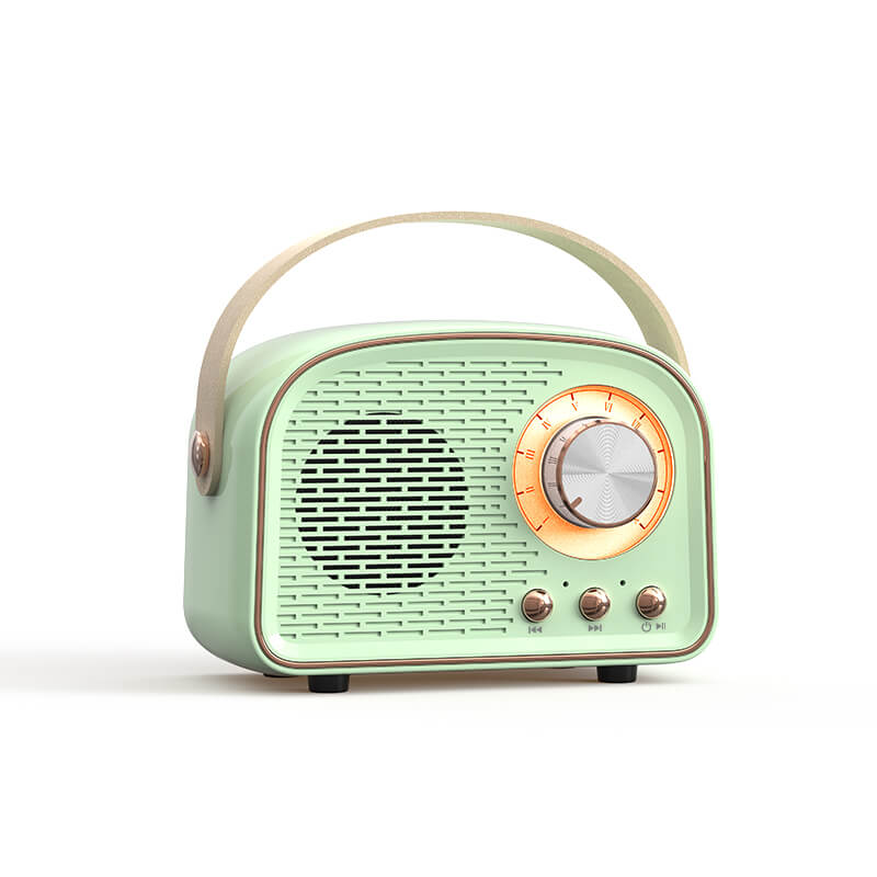 Haut-parleur Bluetooth Rétro avec Design Vintage 7