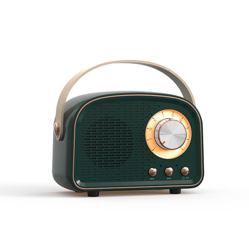 Haut-parleur Bluetooth Rétro avec Design Vintage 8