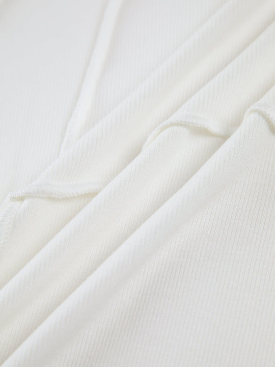 Haut à Manches Longues Femme Style Classique en Tissu 2