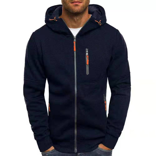 Homme Sweat Capuche Confortable Style Moderne 11