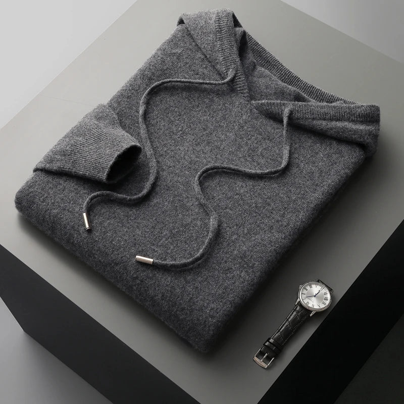 Hoodie en Laine Mérinos pour Homme, Confort Optimal 11