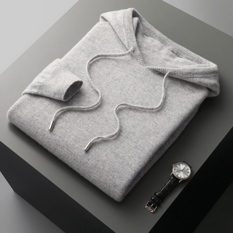 Hoodie en Laine Mérinos pour Homme, Confort Optimal 12