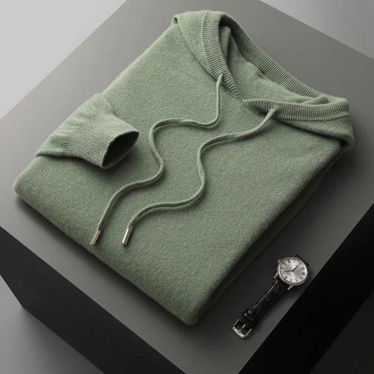 Hoodie en Laine Mérinos pour Homme, Confort Optimal 4