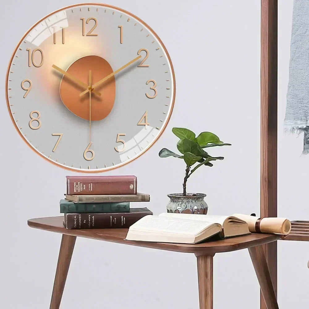 Horloge Murale Classique Silencieuse pour Bureau et Chambre 1