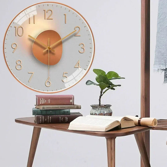 Horloge Murale Classique Silencieuse pour Bureau et Chambre 1