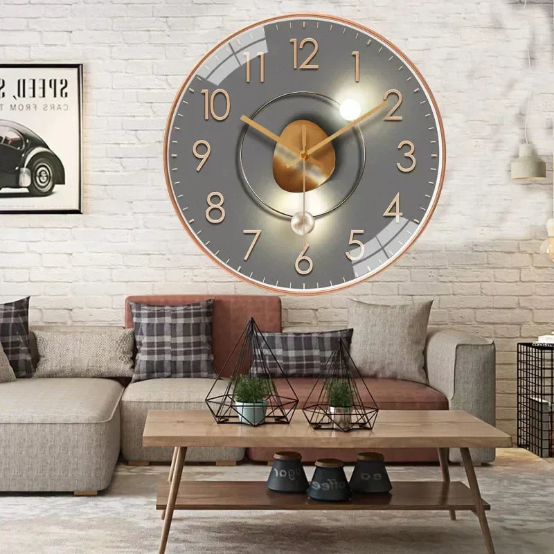 Horloge Murale Classique Silencieuse pour Bureau et Chambre 4