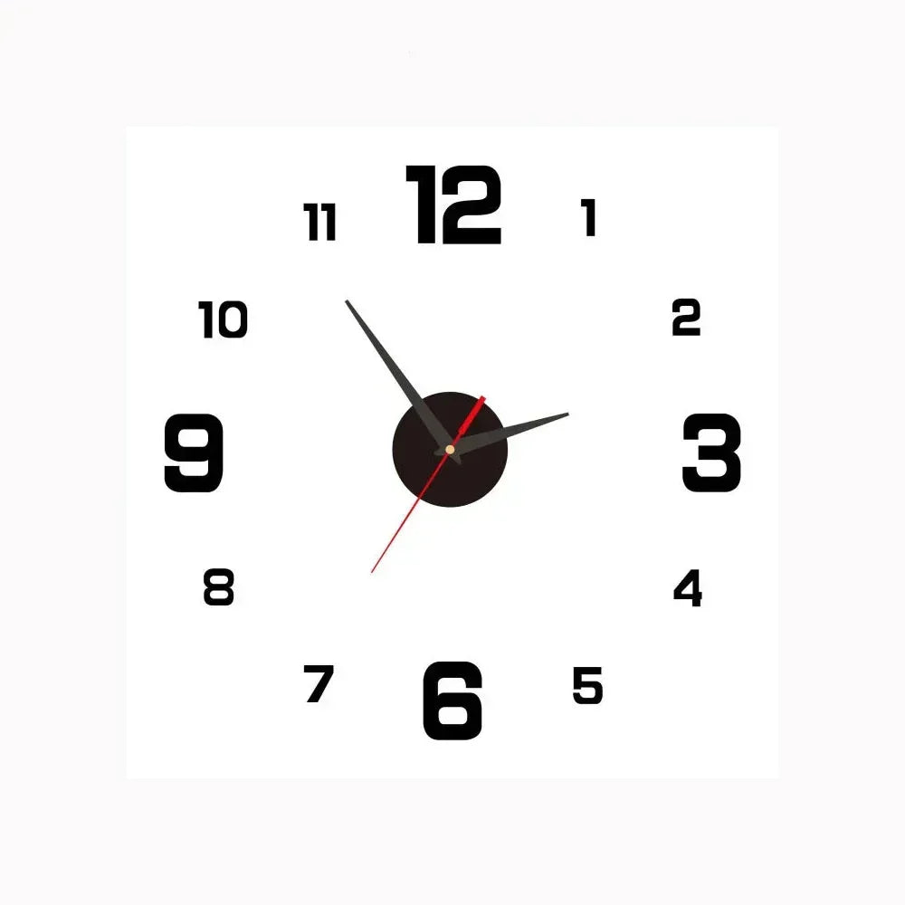 Horloge Murale Classique Silencieuse pour Bureau et Chambre 8