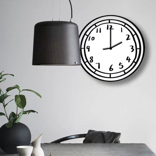 Horloge Murale Créative en Dessin Animé 1