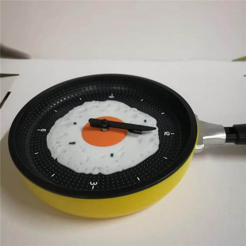 Horloge Murale Cuisine Design Poêle 2