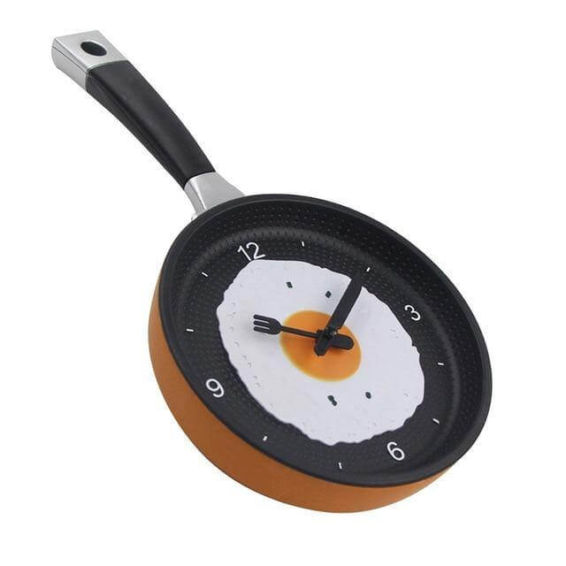 Horloge Murale Cuisine Design Poêle 5
