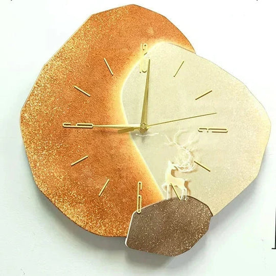 Horloge Murale Décorative Moderne en Bois 0