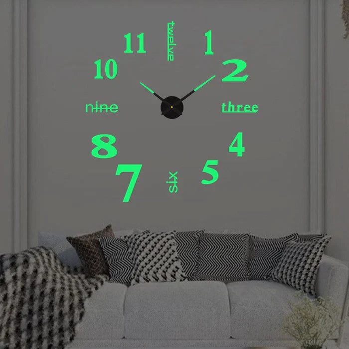 Horloge Murale Design Créatif 12