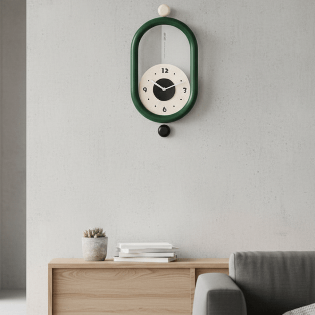 Horloge Murale Design Longue 3D Élégante pour Décoration Intérieure 0