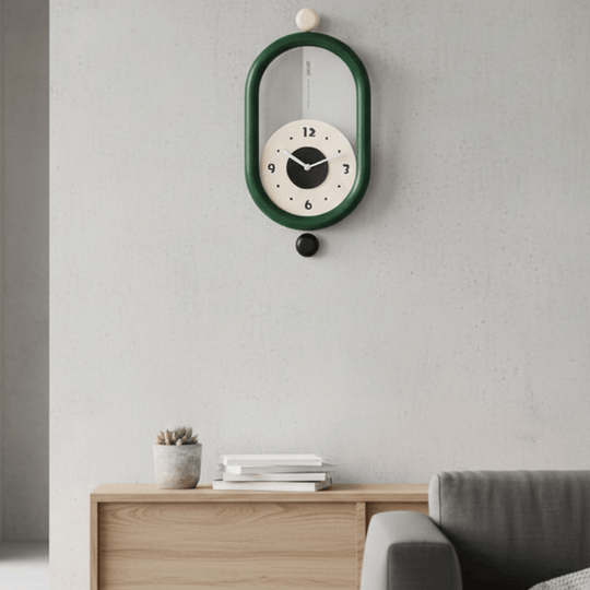 Horloge Murale Design Longue 3D Élégante pour Décoration Intérieure 0