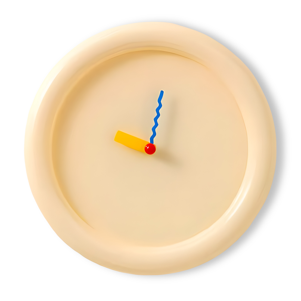 Horloge Murale Design Moderne 30 cm Colorée 10