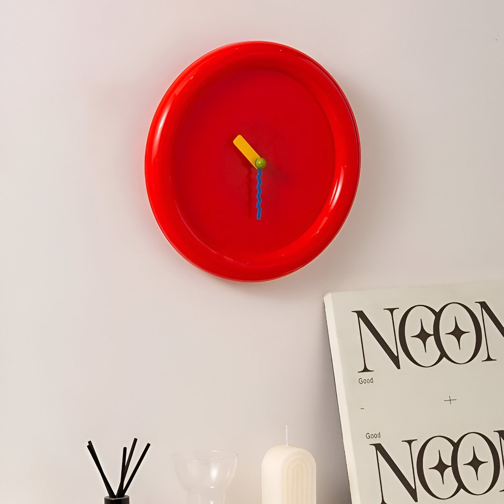 Horloge Murale Design Moderne 30 cm Colorée 7