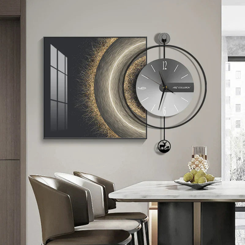 Horloge Murale Design Moderne 30 cm avec Mécanisme Silencieux 1