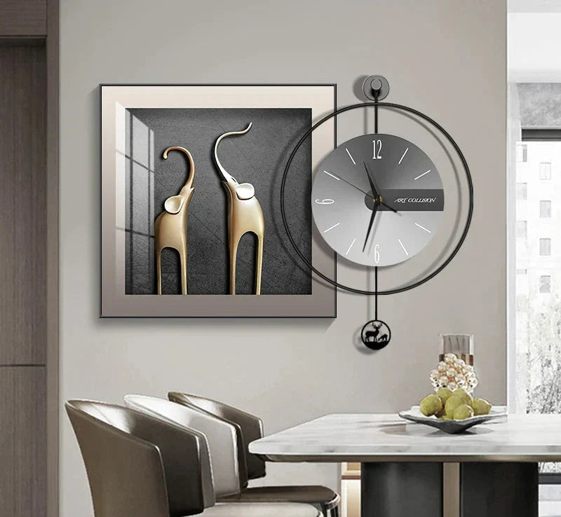 Horloge Murale Design Moderne 30 cm avec Mécanisme Silencieux 10