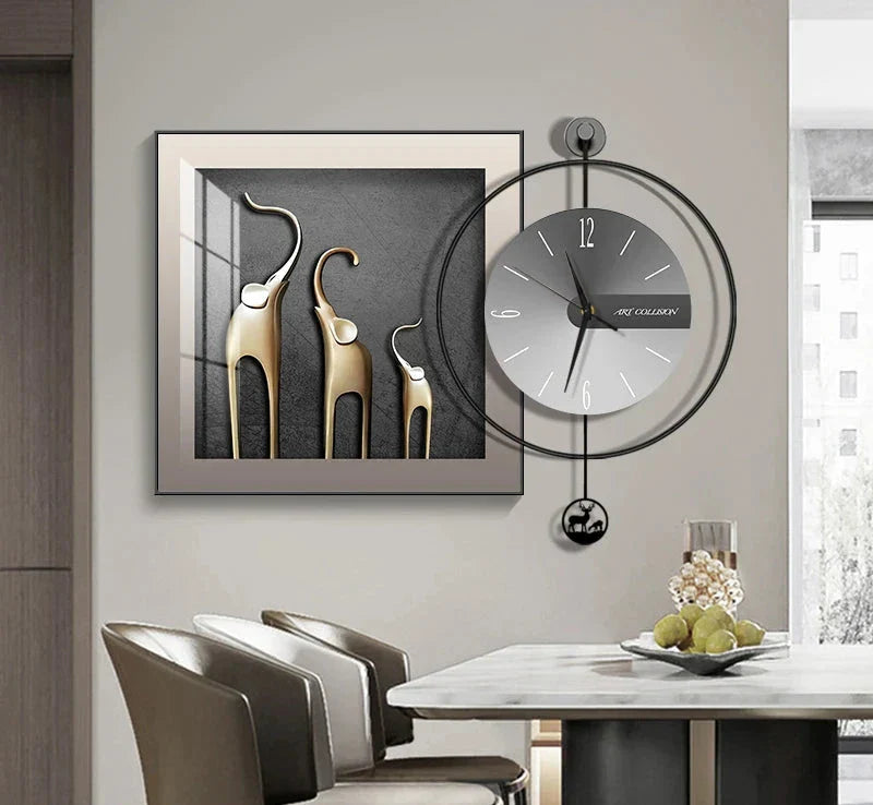 Horloge Murale Design Moderne 30 cm avec Mécanisme Silencieux 17
