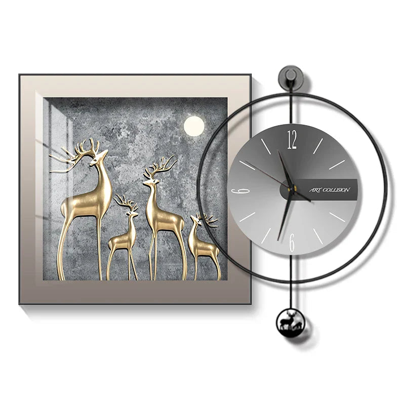 Horloge Murale Design Moderne 30 cm avec Mécanisme Silencieux 2
