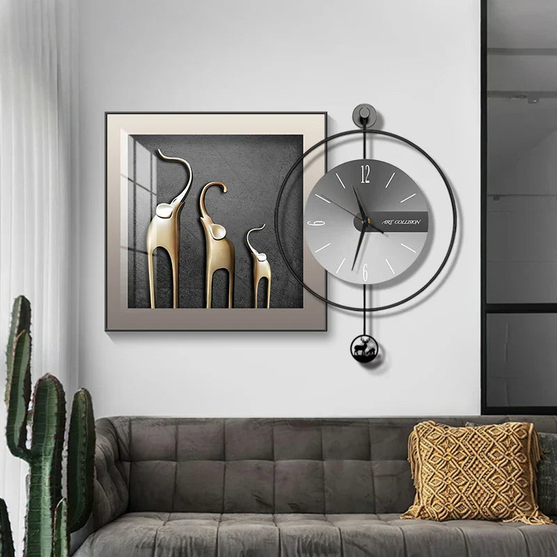 Horloge Murale Design Moderne 30 cm avec Mécanisme Silencieux 3